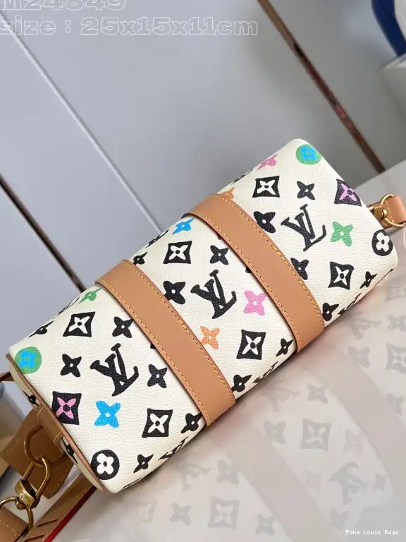 Repzbay LOUIS KEEPALL 25 VUITTON BANDOULIÈRE 0517